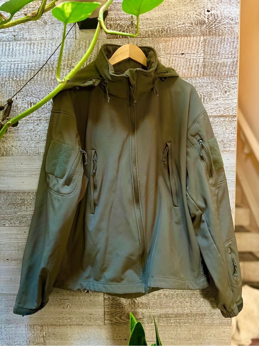 Rothco | "Special Ops" Tactical Softshell Hooded Jacket - Men's 3XL, Olive Drab